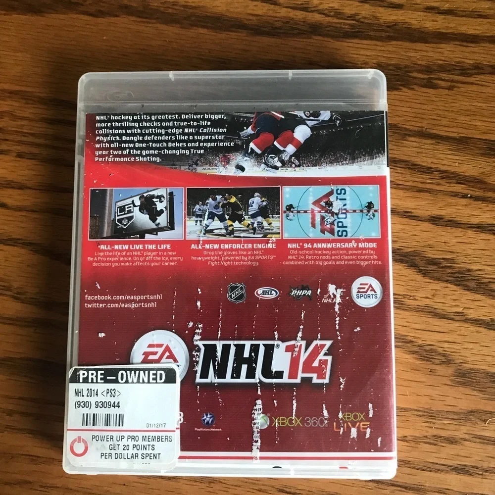 EA Sports NHL14 Blu-ray Game